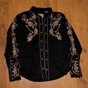 Skulls 1906 western shirt